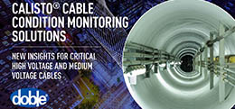 Calisto Cable Condition Monitoring Solutions banner